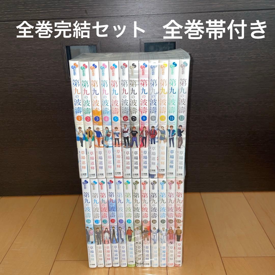 第九の波濤 全巻セット　1から24 草場道輝　サンデー　小学館　美品