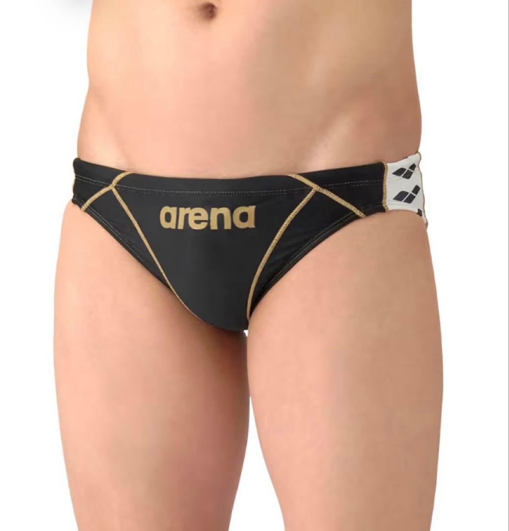 【新作】arena 競泳水着 競パン　ブラック　S
