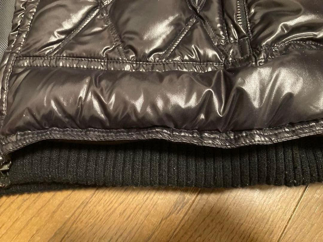 【AKM】ダウンベスト-ナイロンダイヤキルト