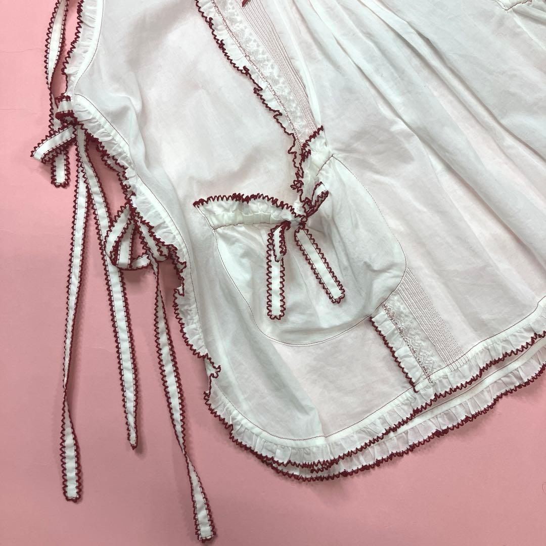 N*い様 【美品】ピンクハウス 白 うさ耳付き タブリエ/2025年 名古屋高島