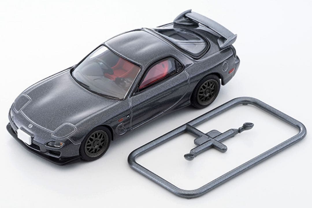 MAZDA RX-7 スピリットR 2002年式　トミーテック白、グレー