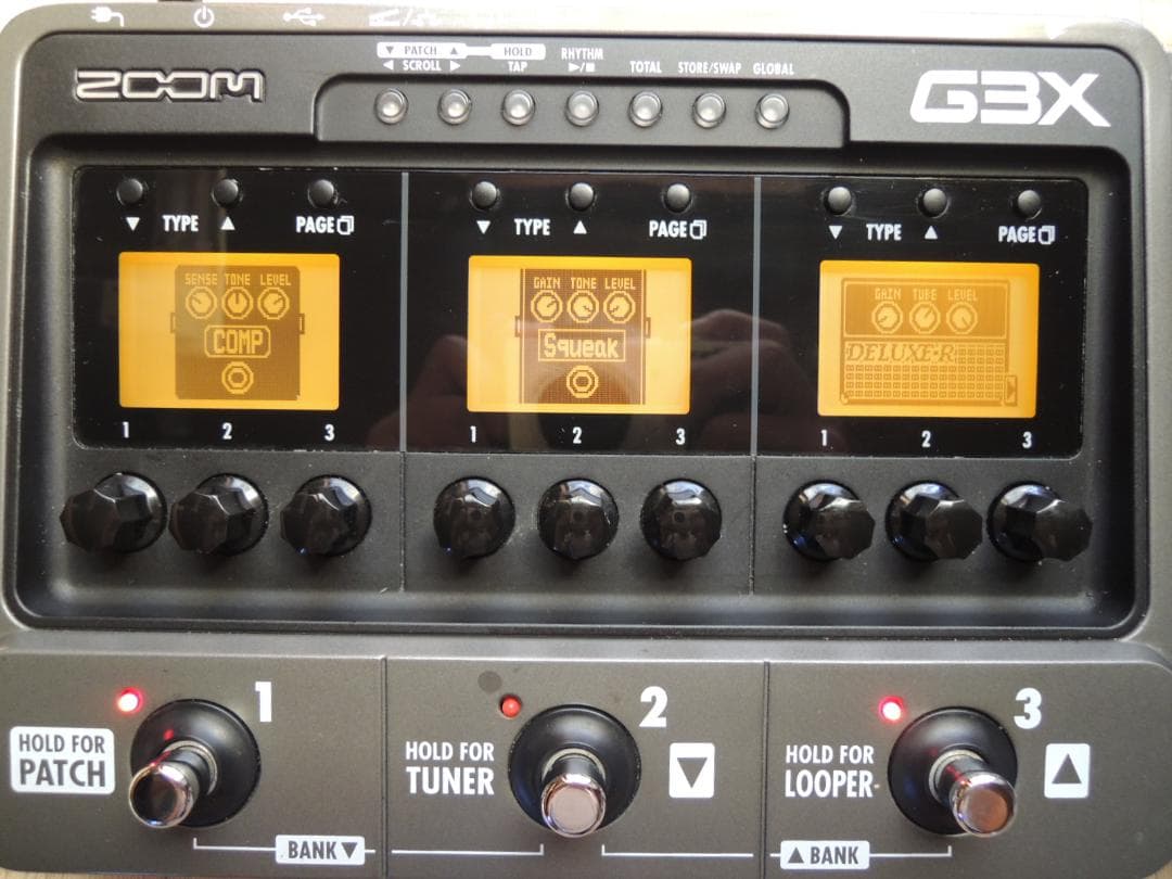♬完動品♬　ZOOM G3X ギターエフェクター