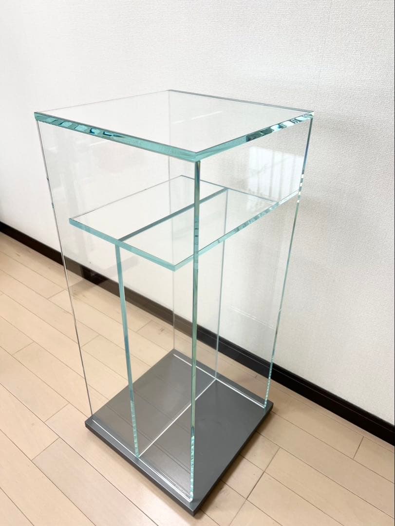 引き取り限定ADAキューブキャビネットクリア+木製ベースW300×D300用 ①