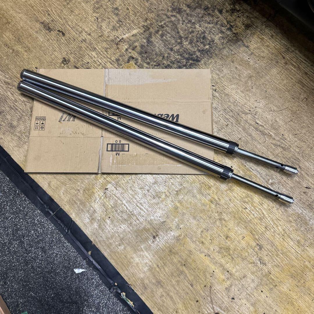 ハーレー FXD XL 39mm インナーチューブ 4インチロング エボ ダイナ