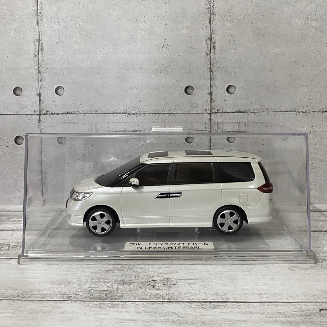ホンダ エリシオンプレステージ ミニカー カラーサンプル 特注 ホワイト 希少