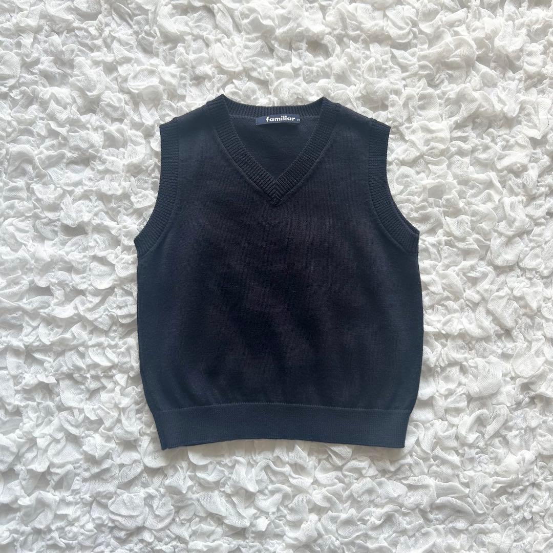 美品　ファミリア　3点セット　90㎝ お受験 フォーマル