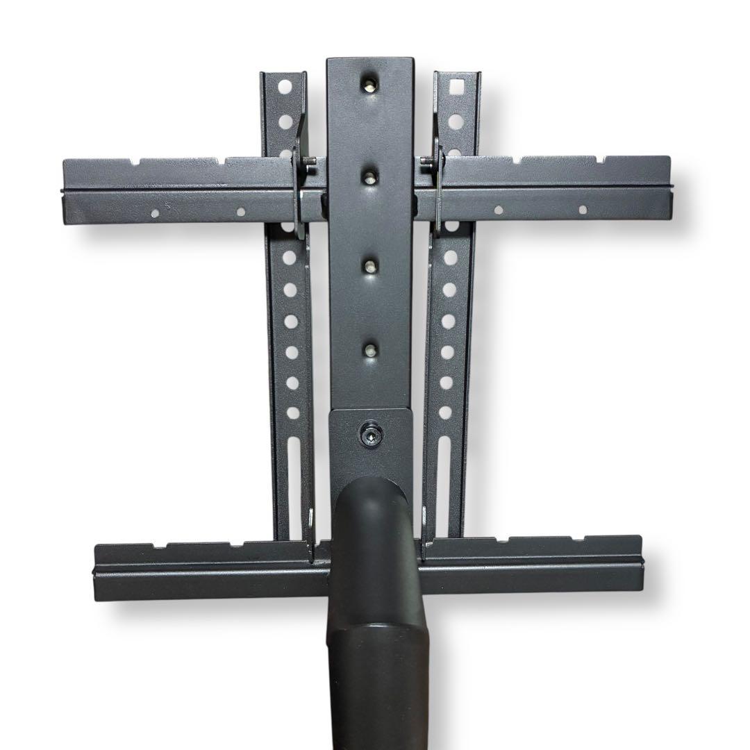 イコールズ　テレビスタンド wall A2ハイタイプ 黒 サテンブラック