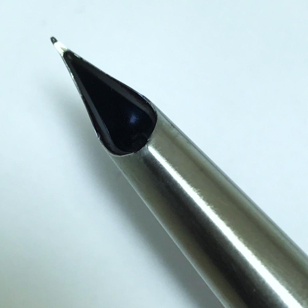 【筆記未確認／廃盤】PILOT ミュー　ペン先一体型万年筆　F インク切れ