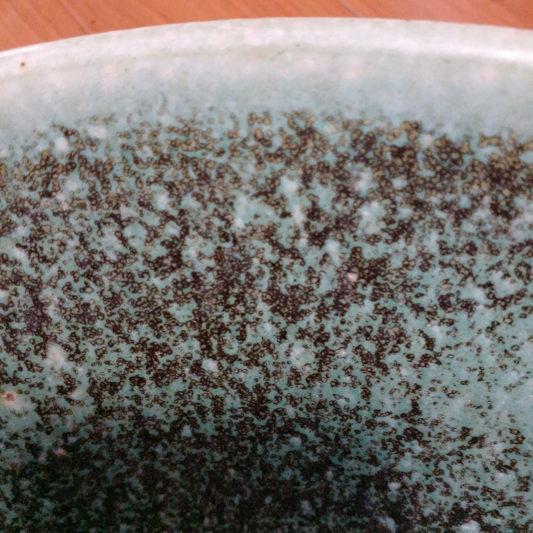 洗面ボウル 和風 緑色 約40cm