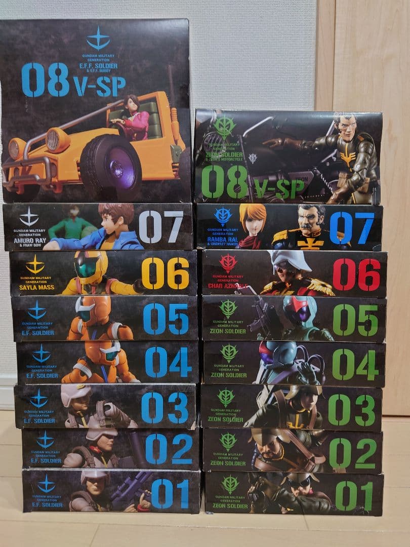 G.M.G. COLLECTION 機動戦士ガンダム 全16種セット 新品未開封