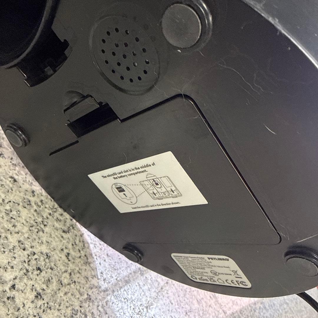 PETLIBRO 自動給餌器 黒 カメラ付き PLAF203 小物 格安