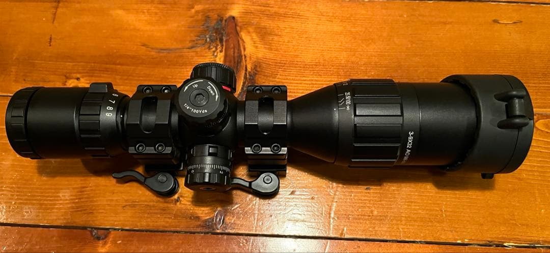 東京マルイ イルミネーテッドショートズームスコープ マウントリングセット