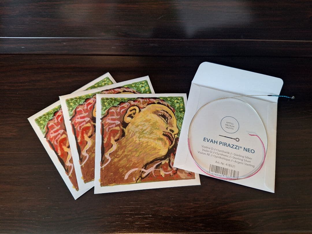 中古 弦 バイオリン エヴァピラッツィネオ 4/4 ヴァイオリン