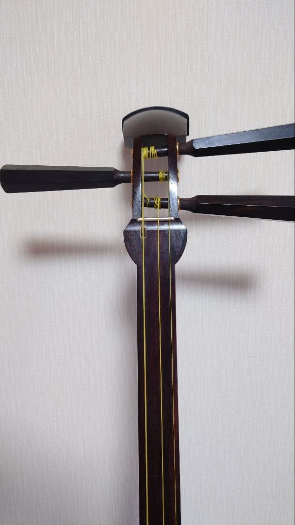 【青空さん専用出品】◆津軽三味線【紅木総木目/金細】付属品/ケース付き