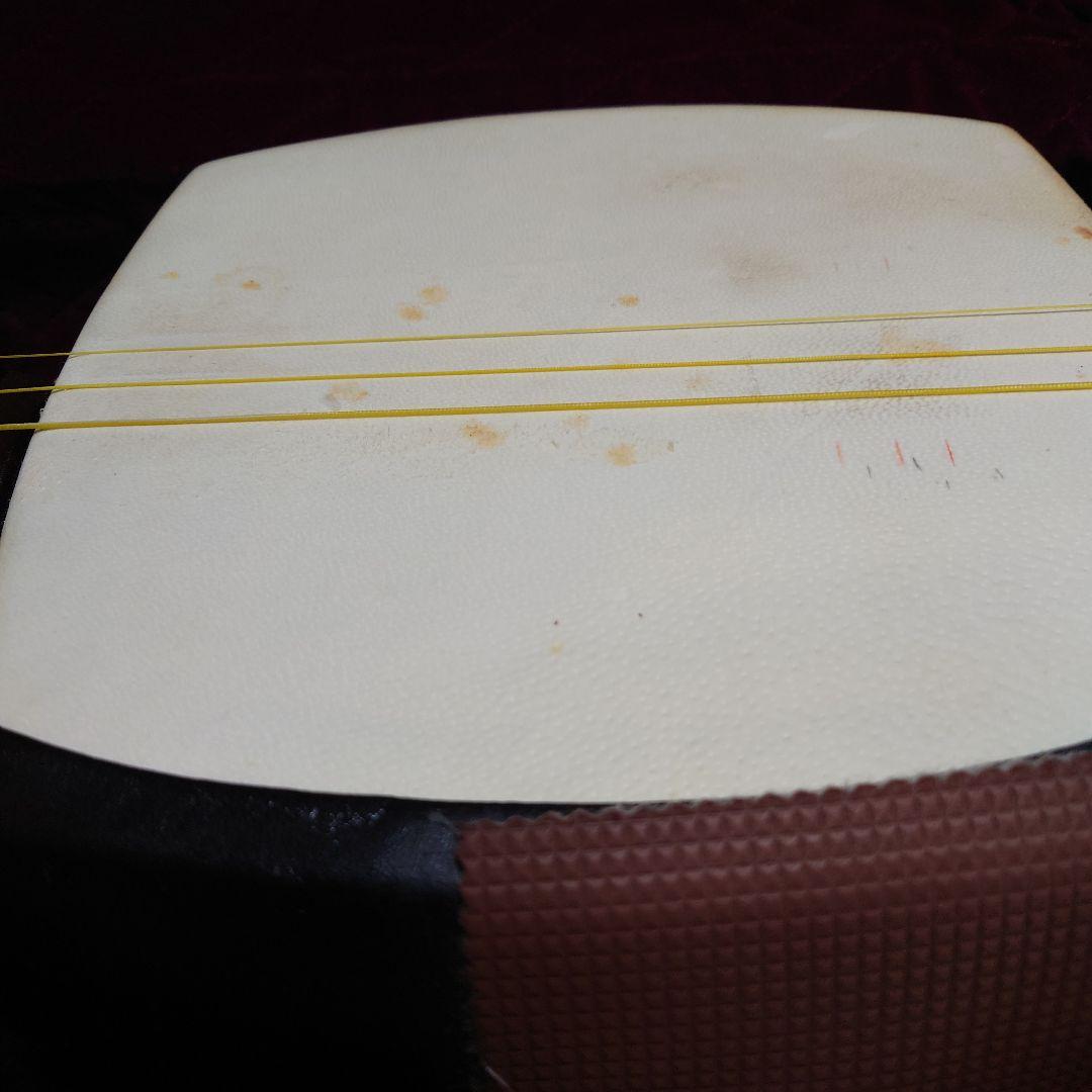 【青空さん専用出品】◆津軽三味線【紅木総木目/金細】付属品/ケース付き