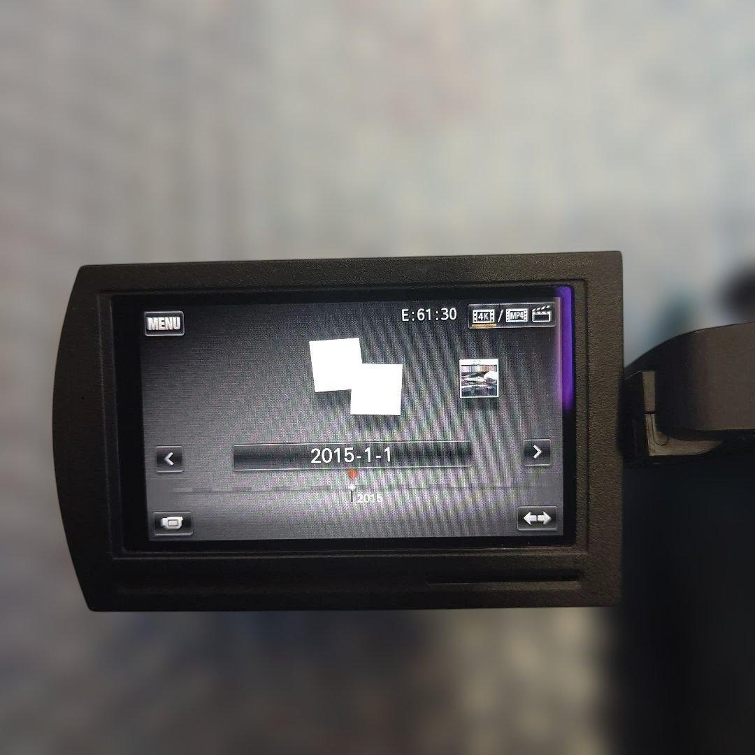 SONY FDR-AXP35 4Kビデオカメラと修理パーツ 訳あり