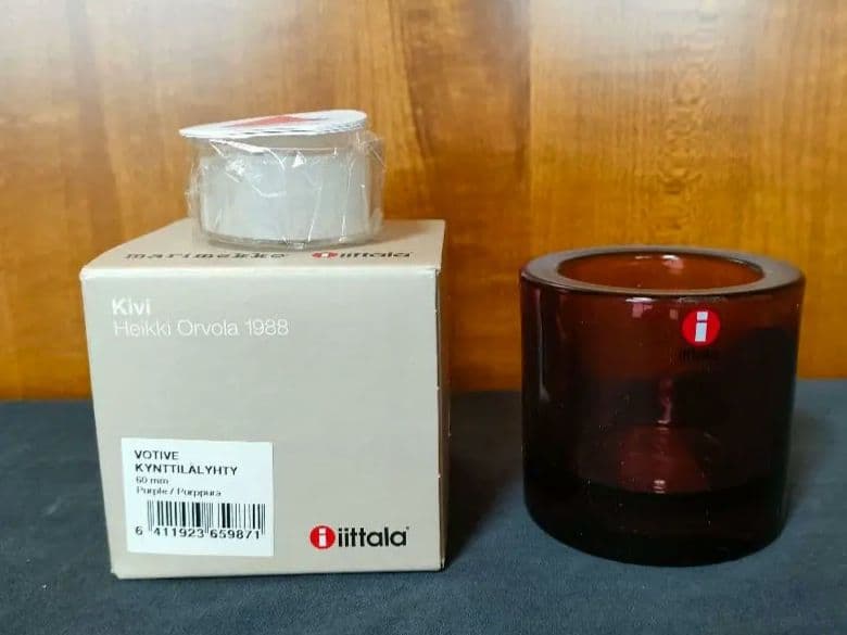 新品未使用 イッタラ パープル KIVI スコープ 別注 箱あり 