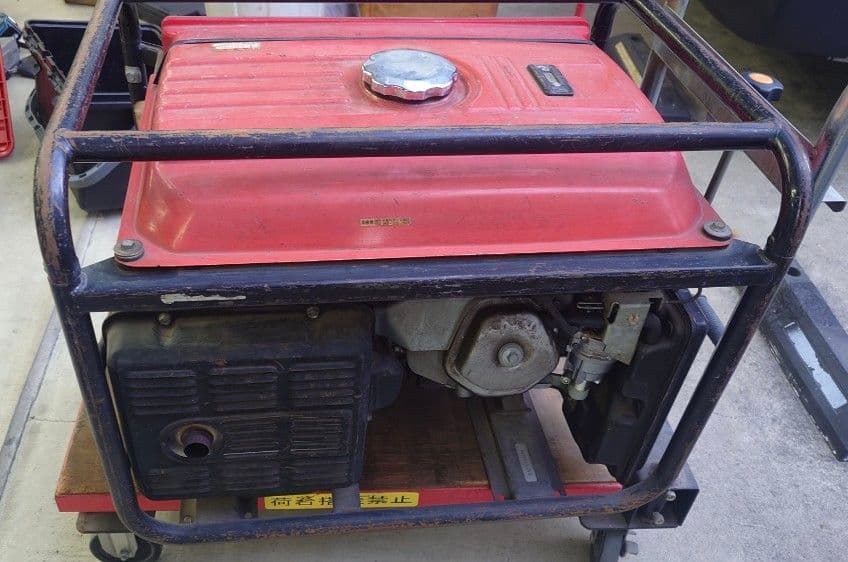 HONDA EM4500S 発電機 4500W 赤　引取限定 中古完動品