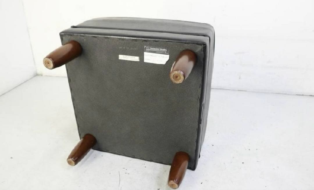 カリモク60 オットマン スタンダード ブラック スツール Kチェア