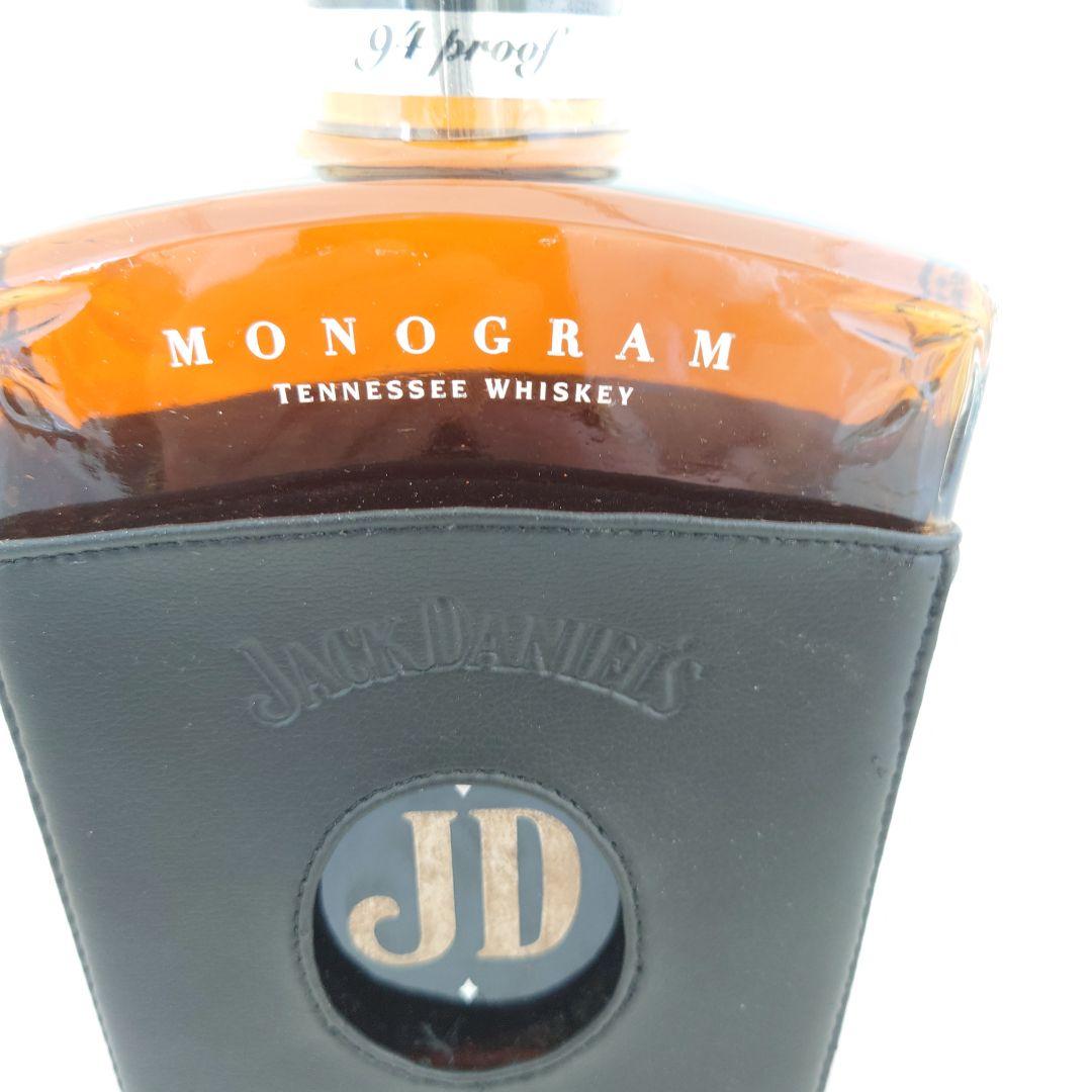 ジャックダニエル　モノグラム　750ml　PROOF 94　ウキスキー　未開古酒