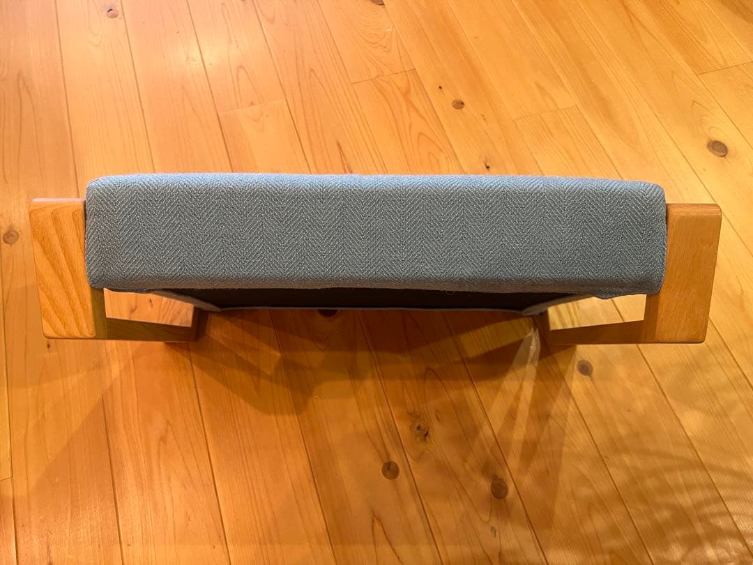 オシャレで可愛い座椅子（Zagaku01）ブルー