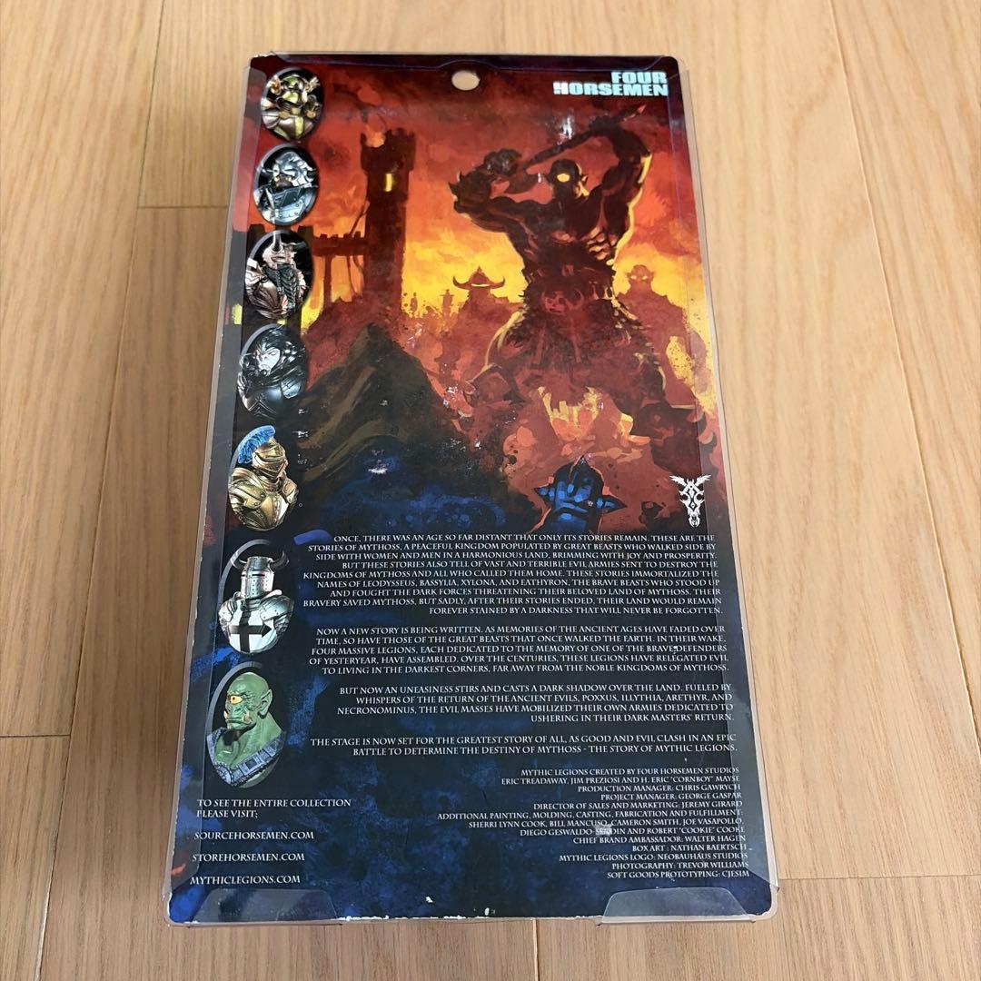 SF・ファンタジー・ホラー Mythic Legions gold khight2