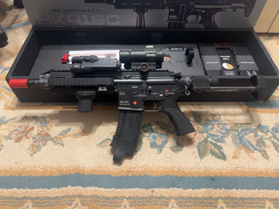 東京マルイ　次世代電動ガンHK416C a2モーター搭載