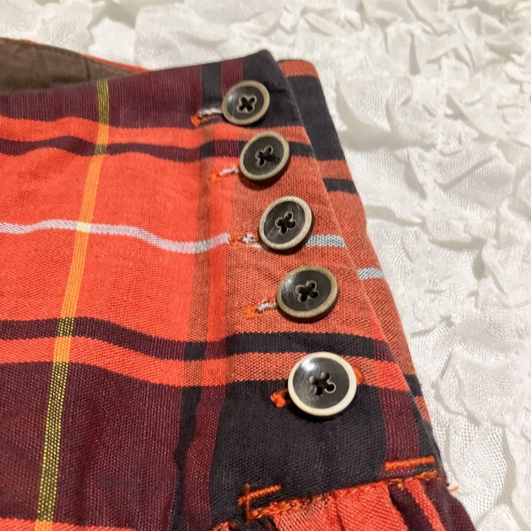 キャピタル　アミッシュパンツ　オレンジ　XS