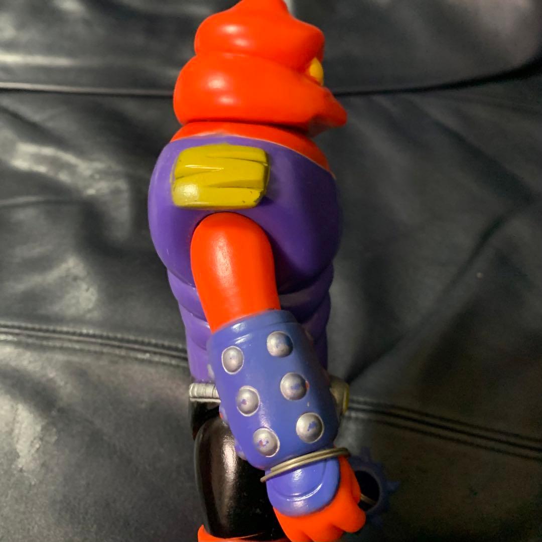 当時物 美品 ソフビ アクマイザー3 ガブラ スタンダードサイズ 武器、袋付き