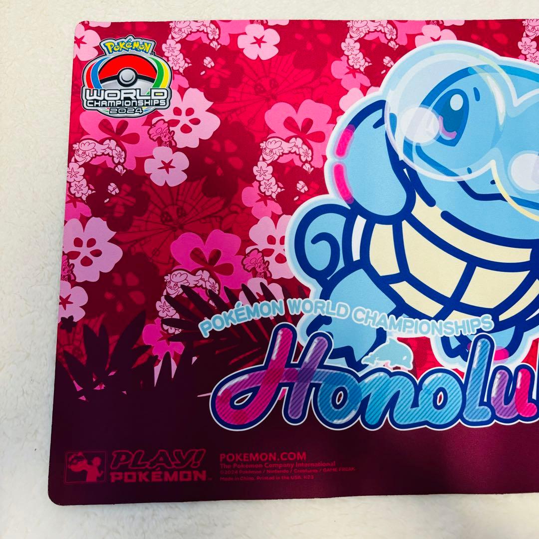 WCS2024ホノルル staff 限定 ゼニガメ プレイマット スタッフ