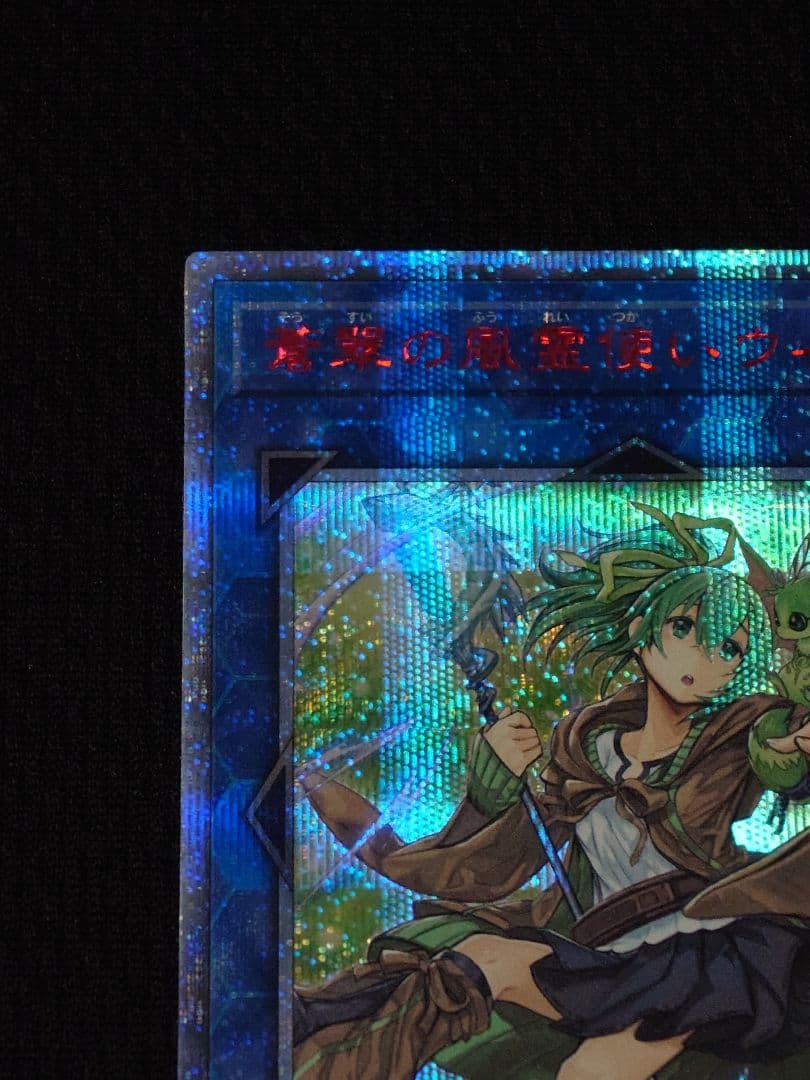 遊戯王 第10期 蒼翠の風霊使いウィン 20th シークレット 5つ目 座標