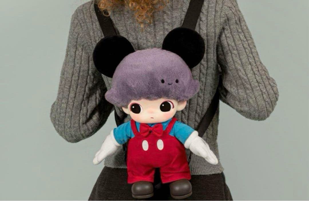 DIMOO WORLD × DISNEYミッキー ぬいぐるみバッグ