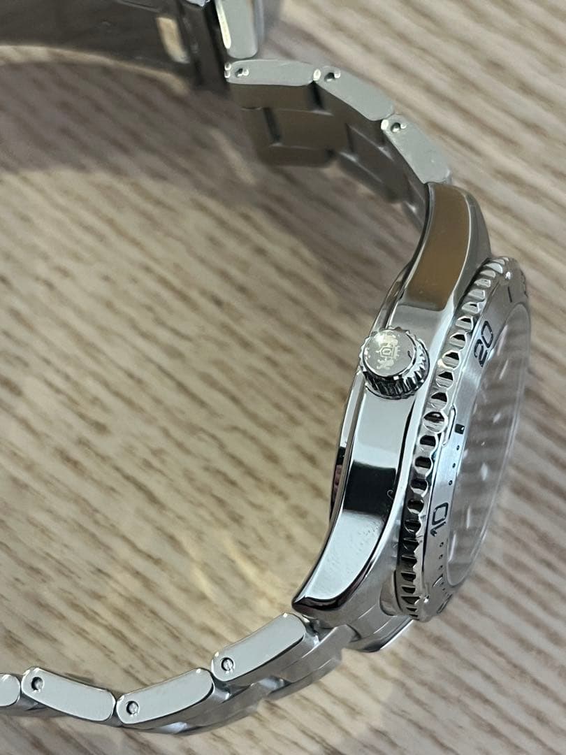 ORIENT Mako40 マコ40 自動巻き時計 黒文字盤 200m防水