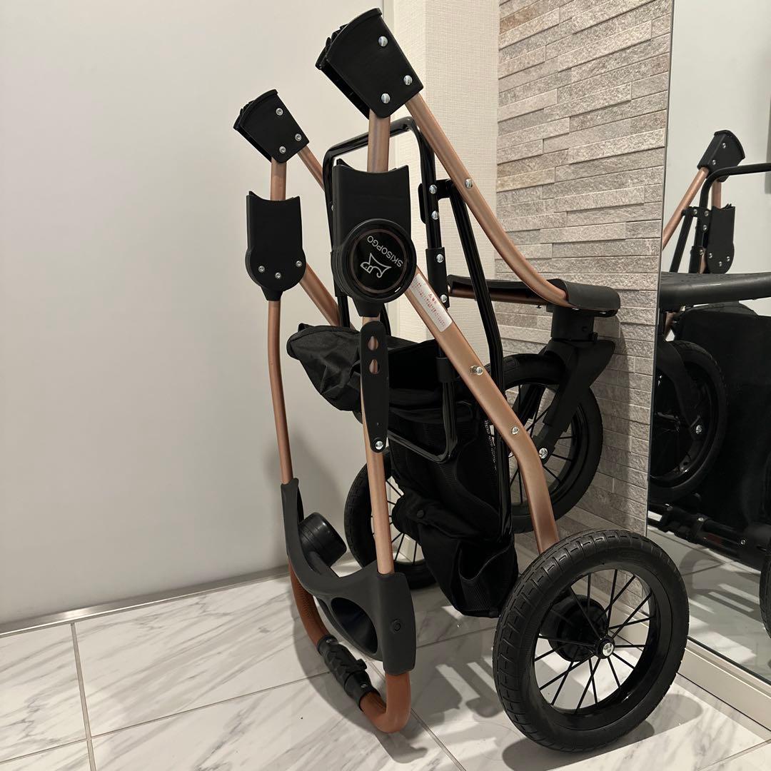 SKISOPGO ペットカート　ペットバギー　耐荷重20kg 中型犬〜大型犬用