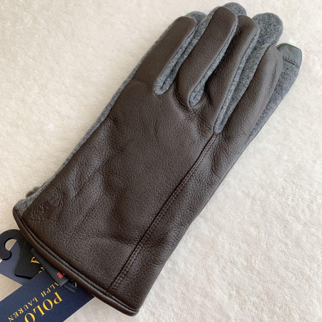 【新品】POLO Ralph Lauren ポロラルフローレンメンズグローブ手袋