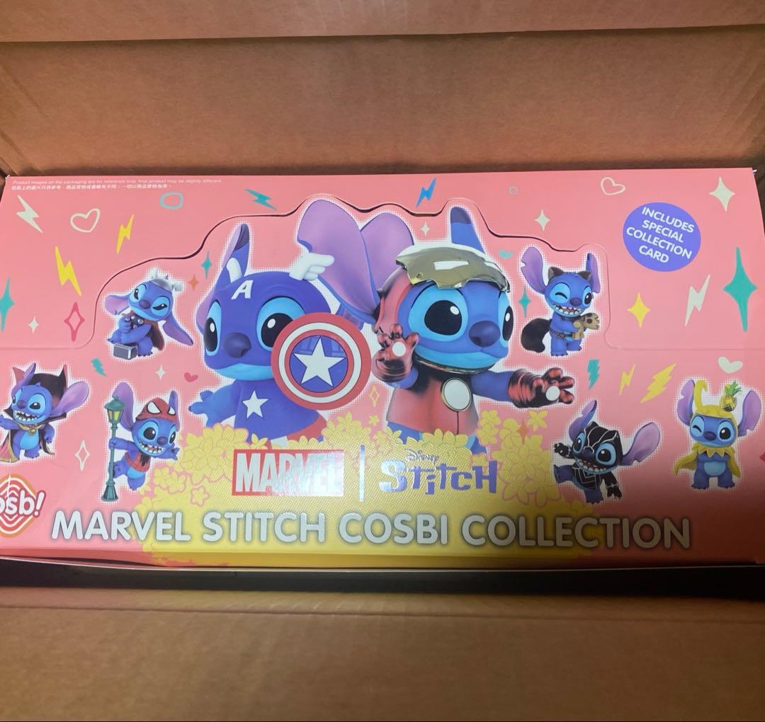 コスビ　マーベル×スティッチ8種セット未開封品
