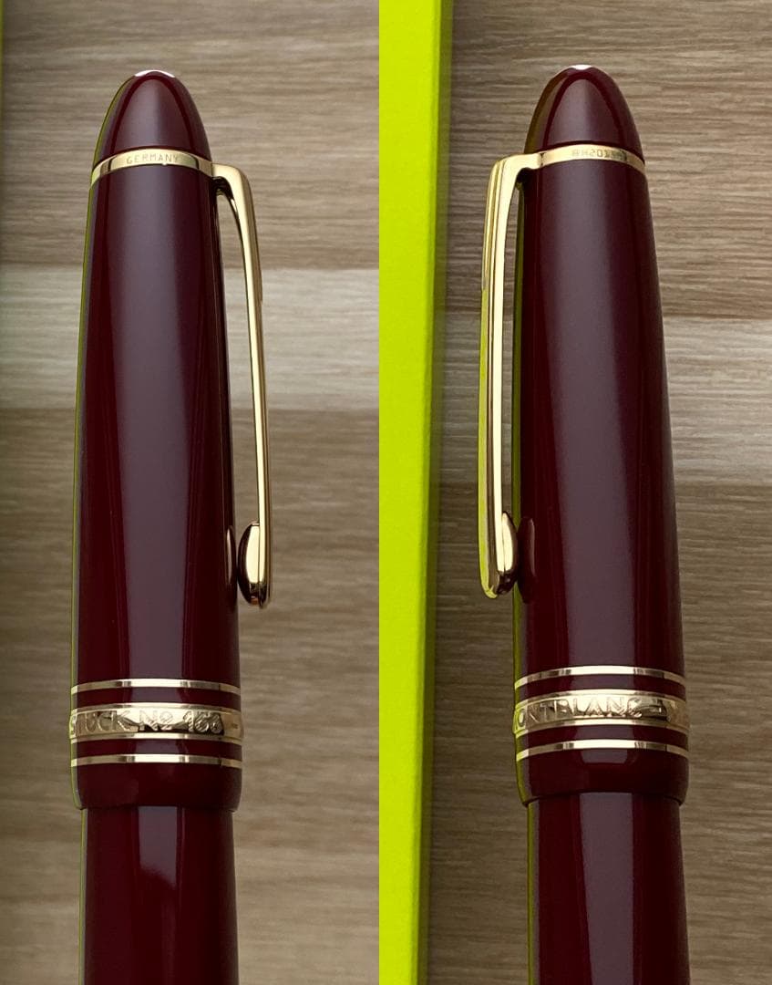 超美品 モンブラン ボルドー　ル・グラン166 ドキュメントマーカー 蛍光ペン