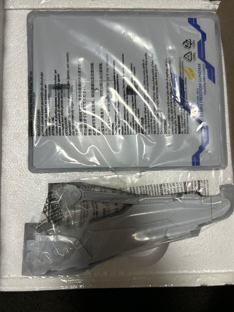 L BUILD ストライクフリーダムガンダム　+光の翼(未開封)セット