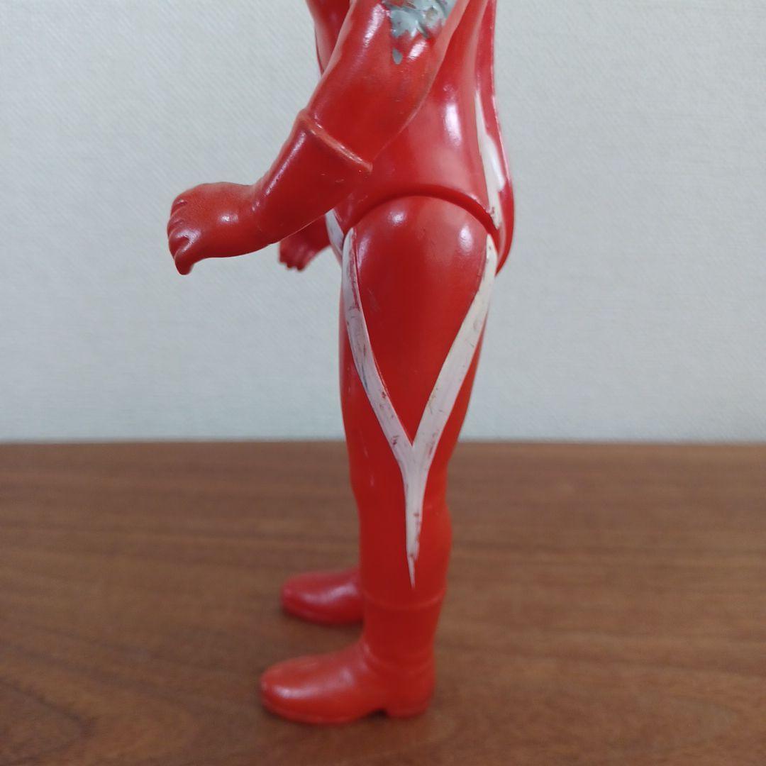 当時ものマルサン製「ウルトラセブン」スタンダードサイズ希少ソフビフィギュア