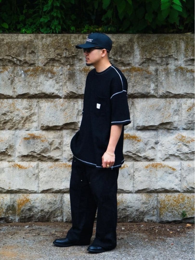 新品未使用 COOTIE T/C Waffle Error Fit Tee