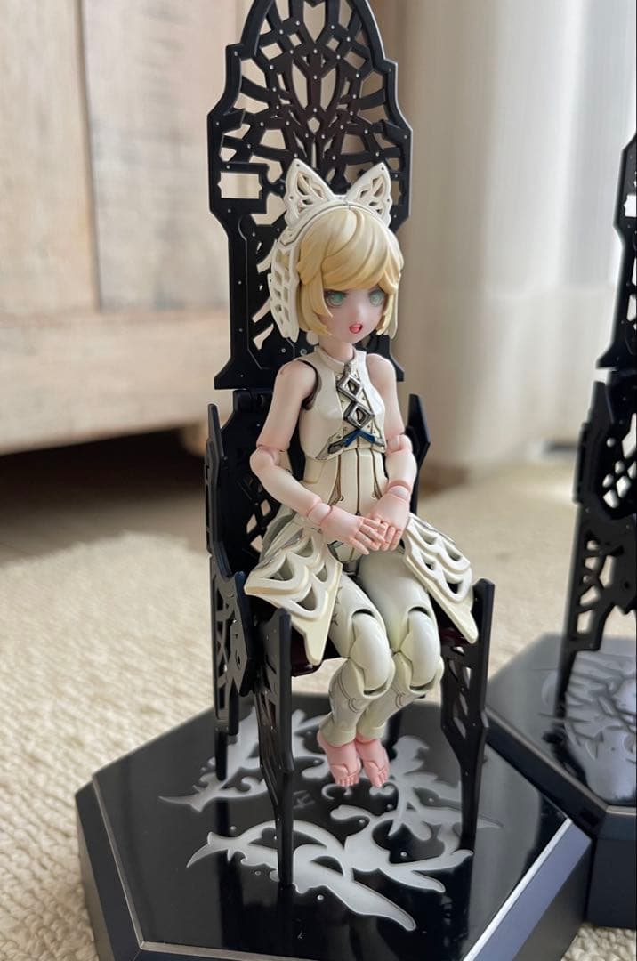 チトセリウムXCIX&Cアルベラ＆エフェル塗装済み完成品