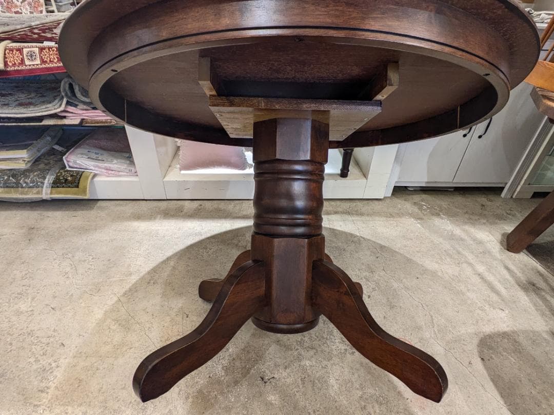 専用①【5点】 無垢 ダイニングテーブル ウィンザーチェア テーブル ラウンド