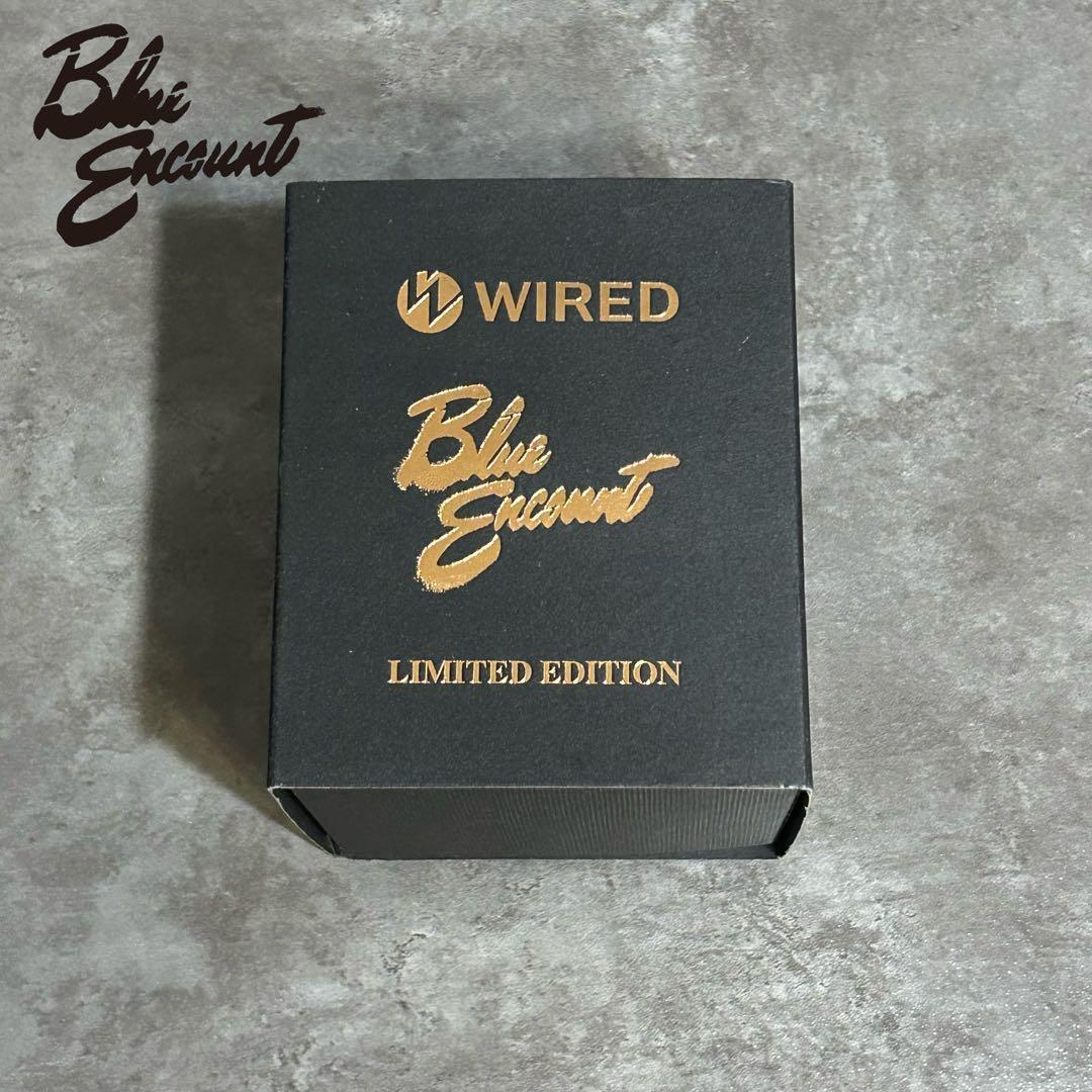 【未使用】WIRED × BLUE ENCOUNT コラボ腕時計 ブルエン