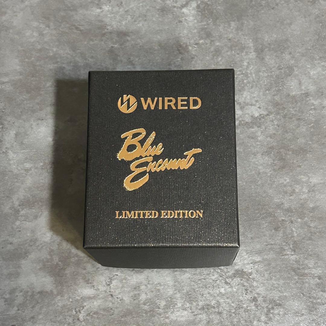 【未使用】WIRED × BLUE ENCOUNT コラボ腕時計 ブルエン