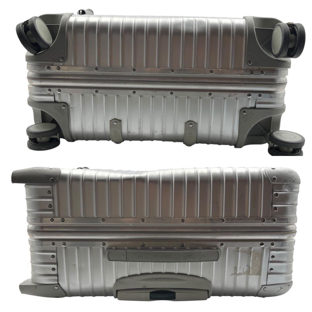 【希少・廃盤】青ロゴ リモワ トパーズ 推定84L 4輪 プルタブ 大容量