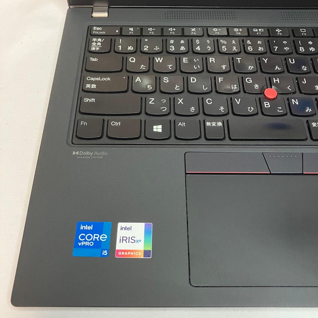 美品 ThinkPad X13 Gen2 第11世代 i5 8GB WUXGA