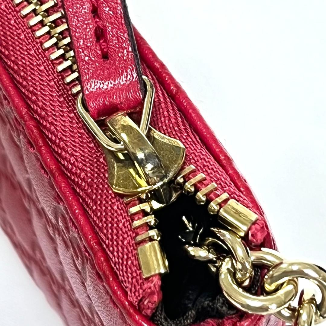 《新品》GUCCI グッチシマ レザー ケース キーケース キーホルダー