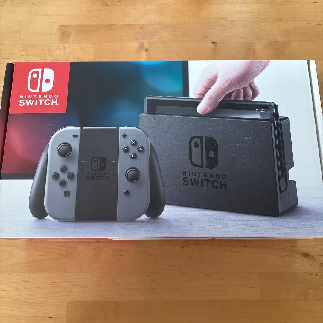 【新品未開封】Nintendo Switch グレー 本体