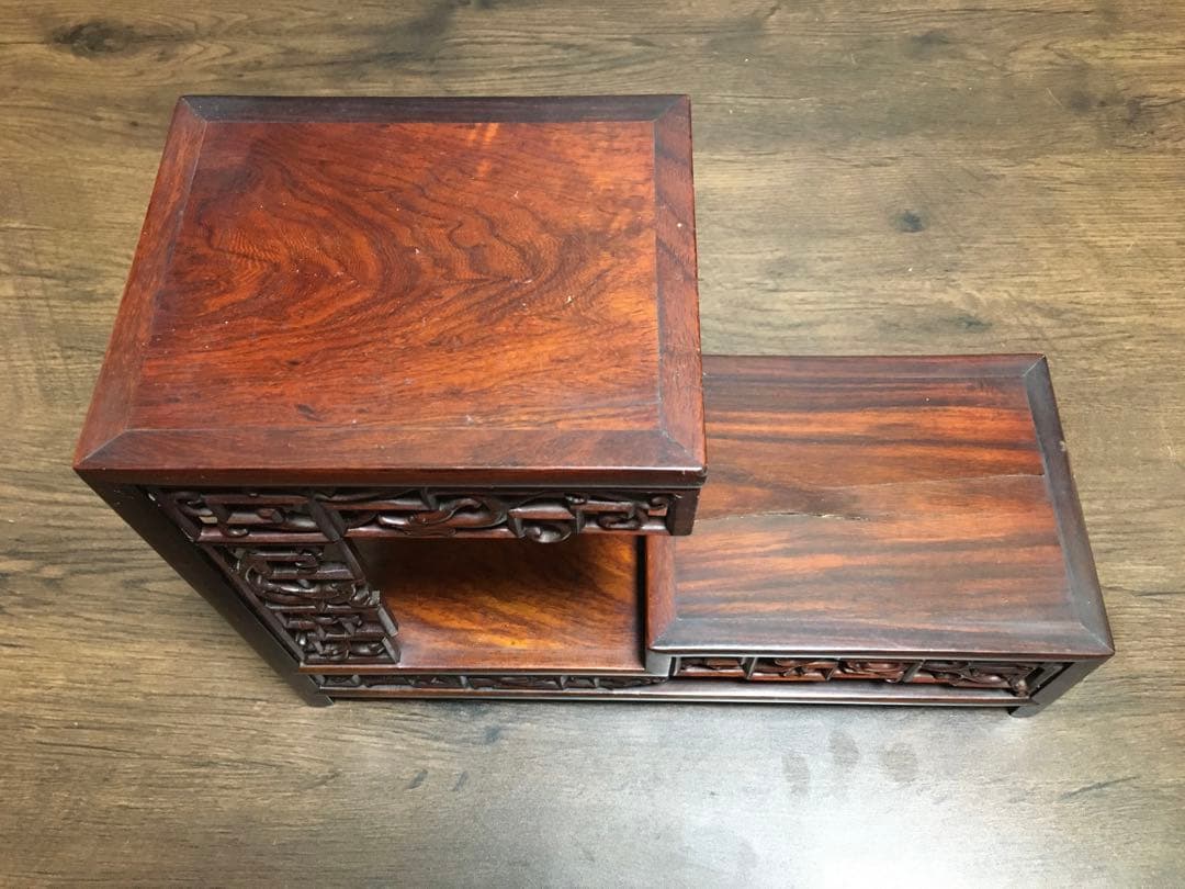 骨董　時代物　花台飾台