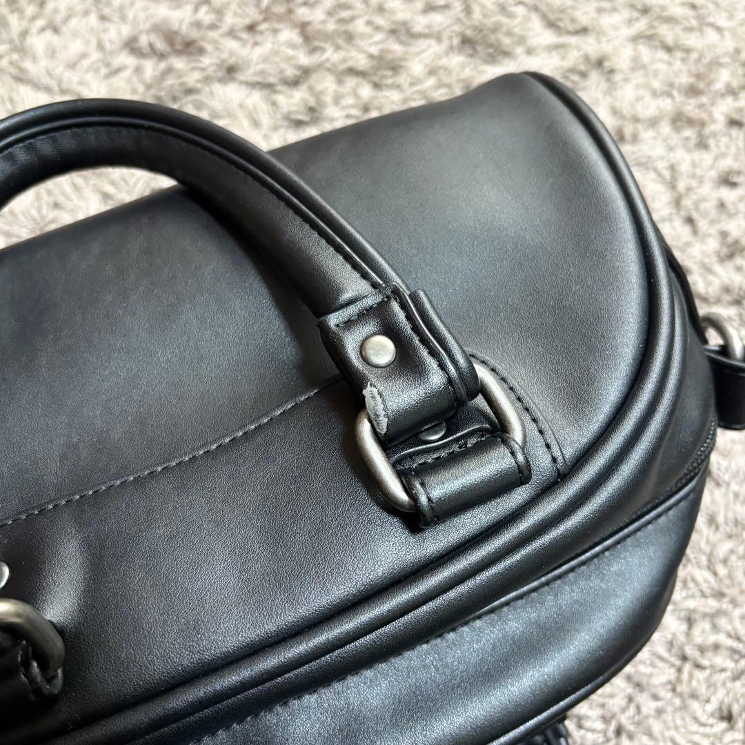 DIESEL レディース　Dロゴエンボス　ハンドバッグ